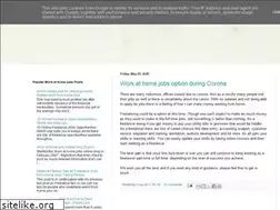 Sites similar to workathomejobsonline.blogspot.com