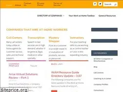 Sites similar to workathomeresourceguide.com
