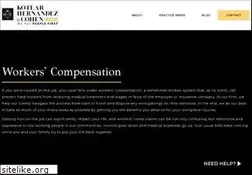 Sites similar to workerscompaccident.com