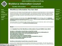 Sites similar to workforceinfocouncil.org