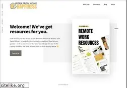 Sites similar to workfromhomehappiness.com