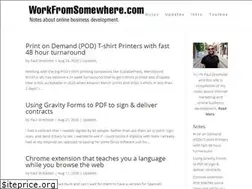 Sites similar to workfromsomewhere.com