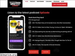 Sites similar to workhardplayhardpodcast.com