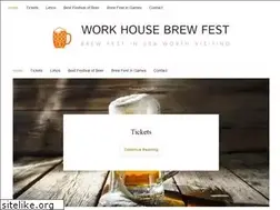 Sites similar to workhousebrewfest.org