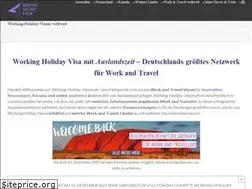 Sites similar to working-holiday-visum.de