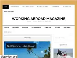 Sites similar to workingabroadmagazine.com