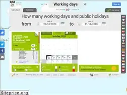Sites similar to workingdays.ca