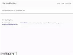 Sites similar to workingdev.net