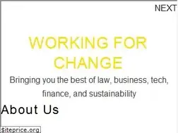 Sites similar to workingforchange.com
