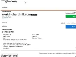 Sites similar to workinghardinit.com