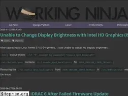 Sites similar to workingninja.com