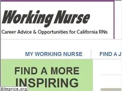 Sites similar to workingnurse.com