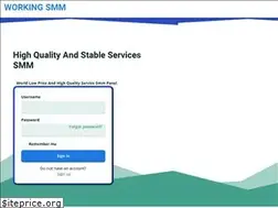 Sites similar to workingsmm.com