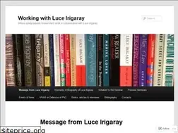 Sites similar to workingwithluceirigaray.com