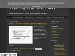 Sites similar to workingwithmckinsey.blogspot.com