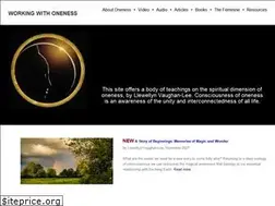 Sites similar to workingwithoneness.org