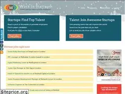 Sites similar to workinstartups.com
