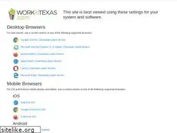 Sites similar to workintexas.com