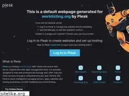 Sites similar to worklisting.org