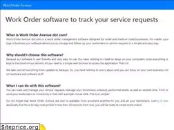 Sites similar to workorderavenue.com