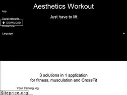 Sites similar to workout.aesthetic-app.com