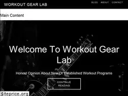 Sites similar to workoutgearlab.net