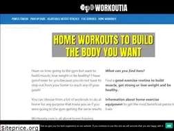 Sites similar to workoutia.com
