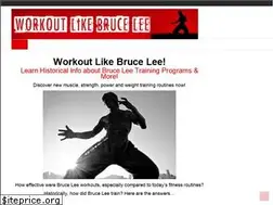 Sites similar to workoutlikebrucelee.com