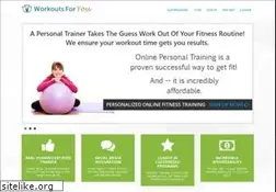 Sites similar to workoutsforyou.com