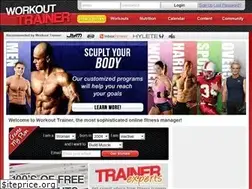 Sites similar to workouttrainer.com