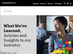 Sites similar to workpartnersblog.com