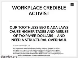 Sites similar to workplacecredibleactivist.wordpress.com