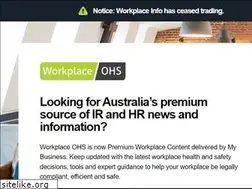Sites similar to workplaceohs.com.au
