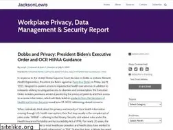 Sites similar to workplaceprivacyreport.com