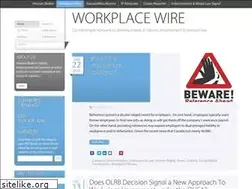 Sites similar to workplacewire.ca