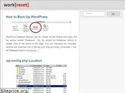 Sites similar to workreset.com