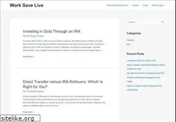 Sites similar to worksavelive.com