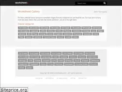 Sites similar to worksheeto.com