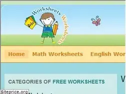 Sites similar to worksheetsworksheets.com