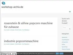 Sites similar to workshop-archiv.de