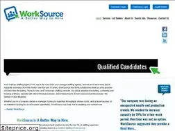 Sites similar to worksourcestaff.com