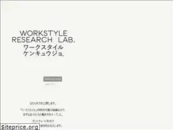 Sites similar to workstyle-research.com