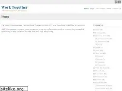 Sites similar to worktogether.tech