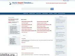 Sites similar to world-airport-transfers.com