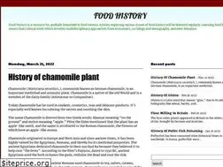 Sites similar to world-foodhistory.com