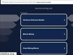 Sites similar to world-mining.net