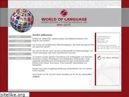 Sites similar to world-of-language.de