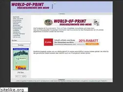 Sites similar to world-of-print.de