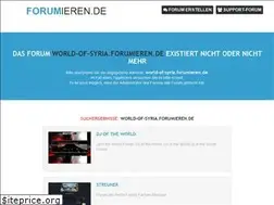Sites similar to world-of-syria.forumieren.de
