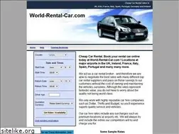Sites similar to world-rental-car.com
